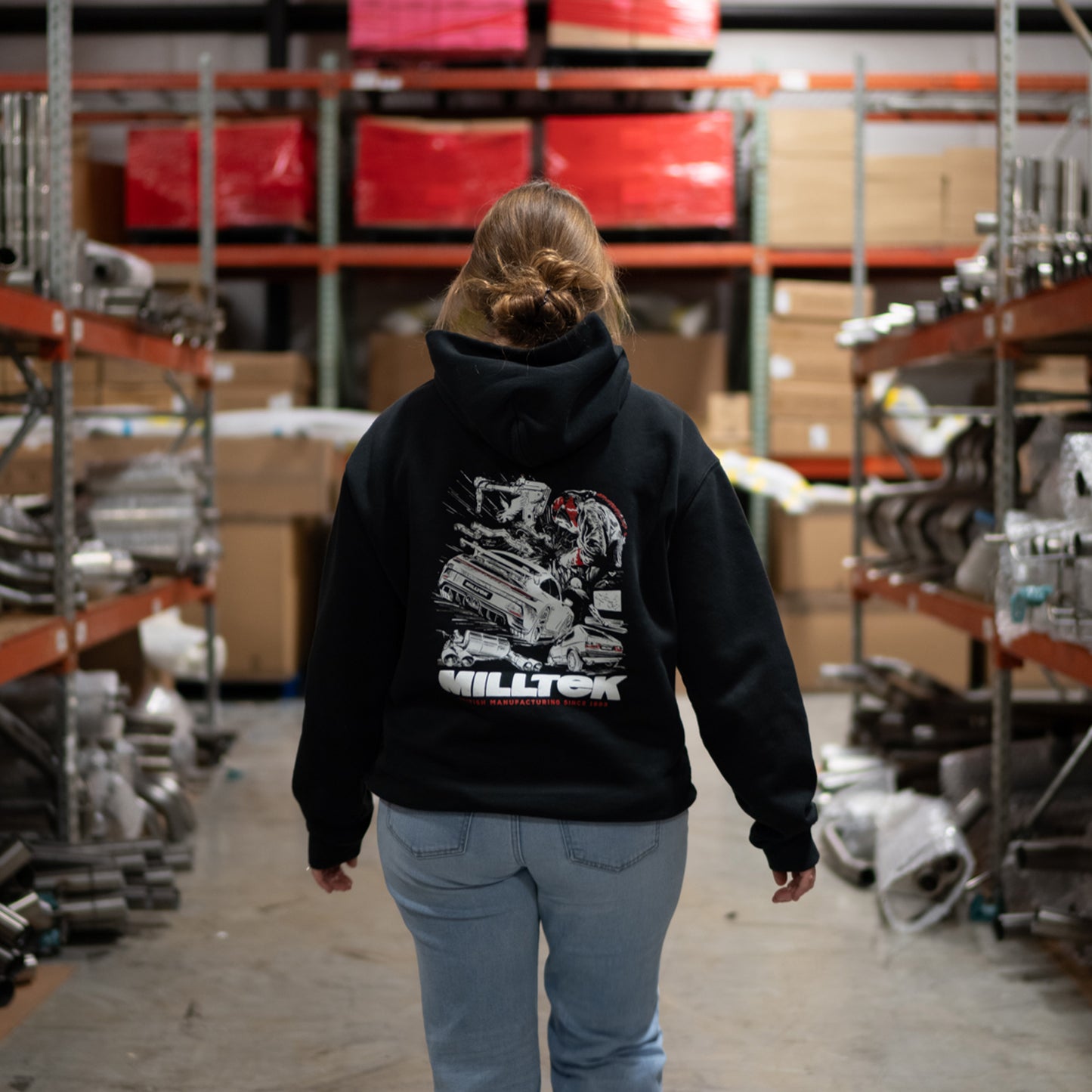 Milltek Black Hoodie (Summer Edition)