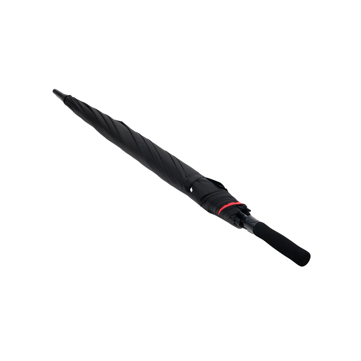 Milltek Black & Red Umbrella